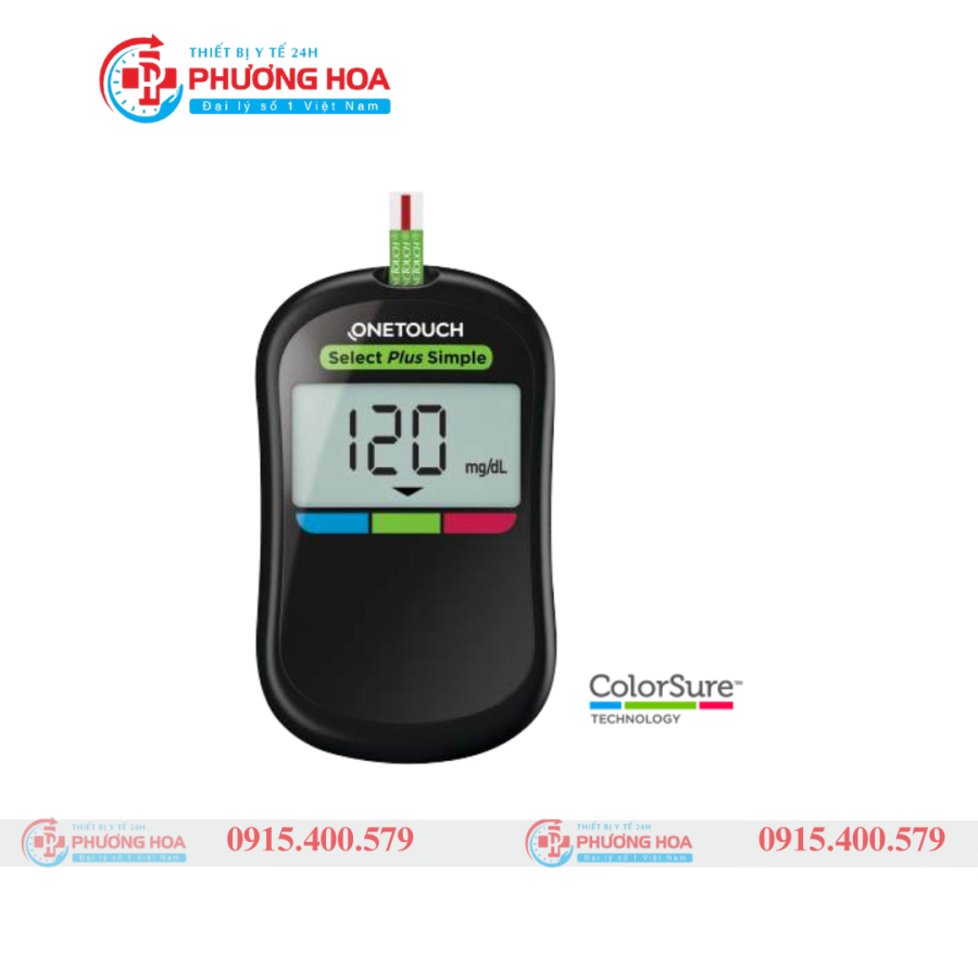 Bộ máy đo đường huyết OneTouch Select Plus Simple